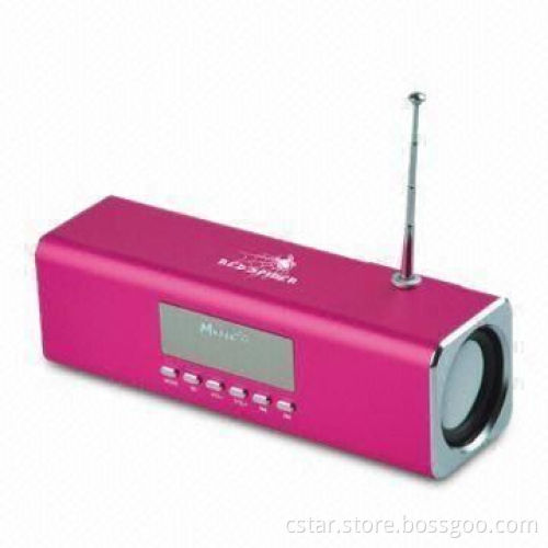 Stereo Mini Speaker, Suitable for Mobile Phones, with FM Radio Function